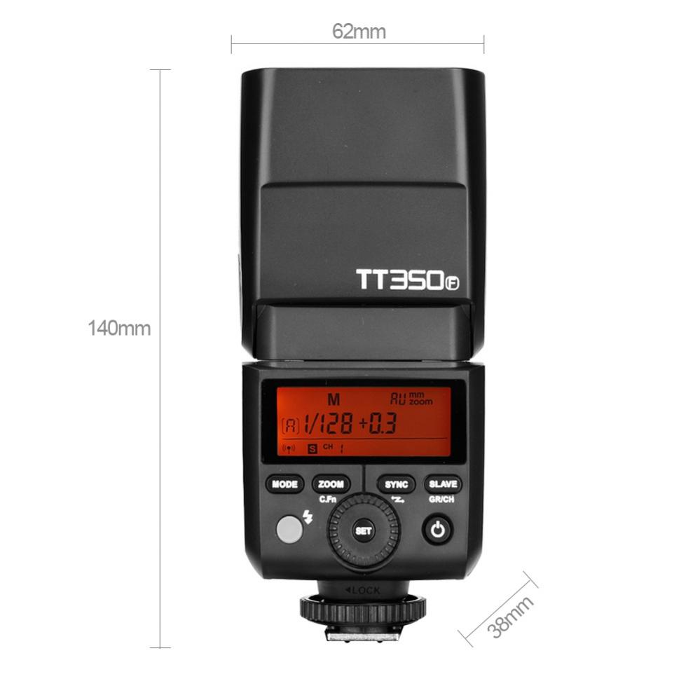 Godox TT350F Mini Thinklite TTL Speedlight för Fujifilm