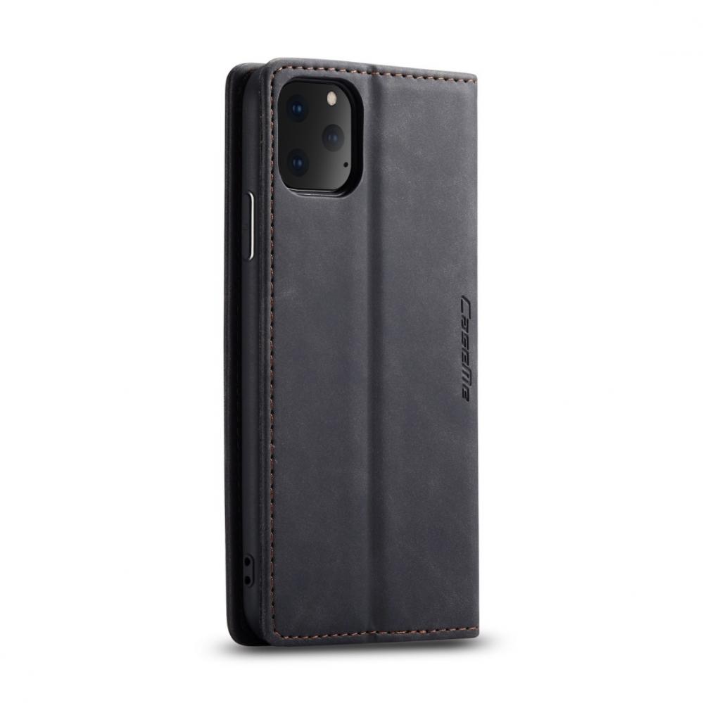 CaseMe Plånboksfodral med kortplats för iPhone 11 Pro Max Svart
