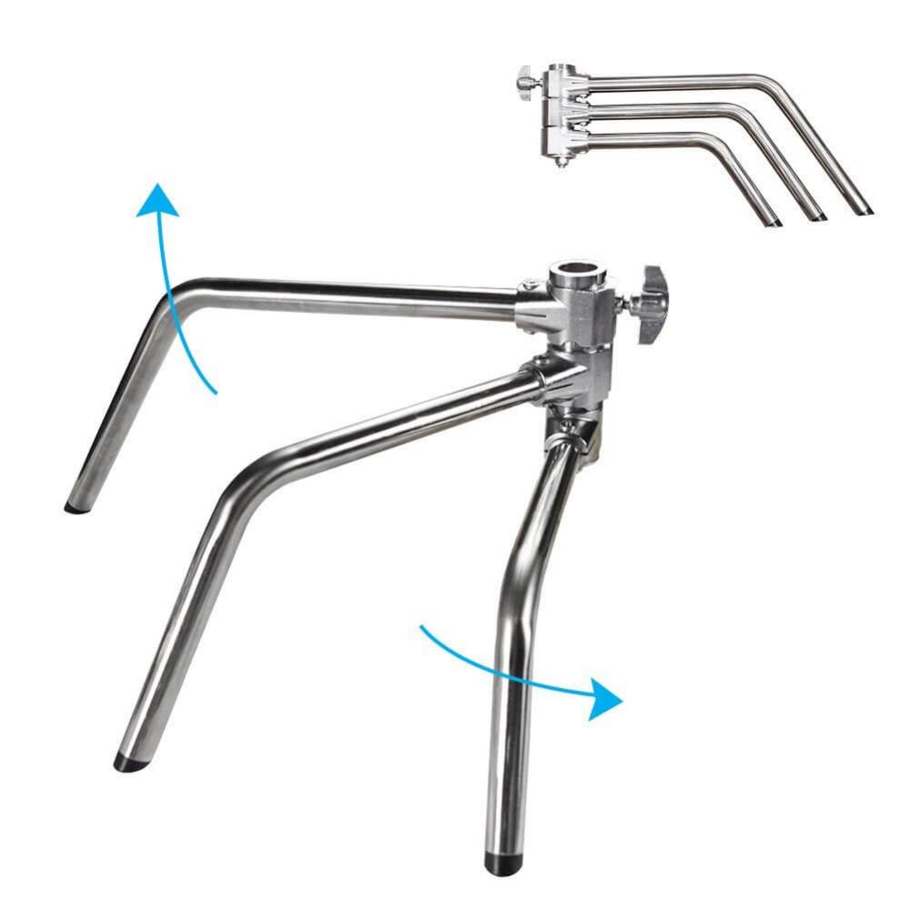  Studiostativ/ belysningsstativ C-Stand 340cm med avtagbara ben
