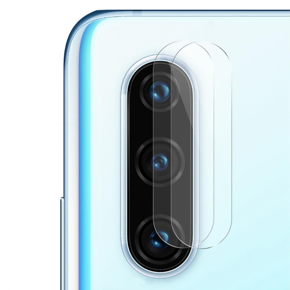 Linsskydd 2st till bakre kameralins för Huawei P30 av härdat glas