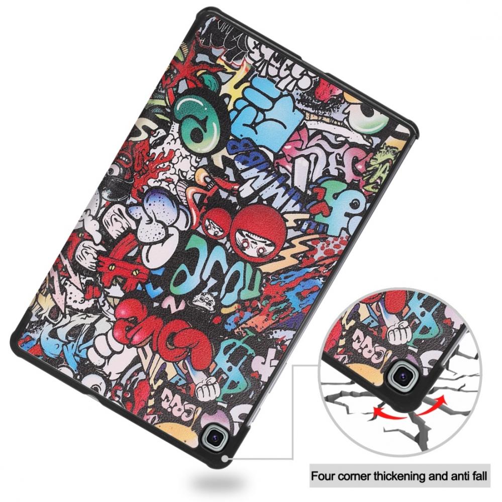  Fodral fr Samsung Galaxy Tab S6 Lite - Graffiti