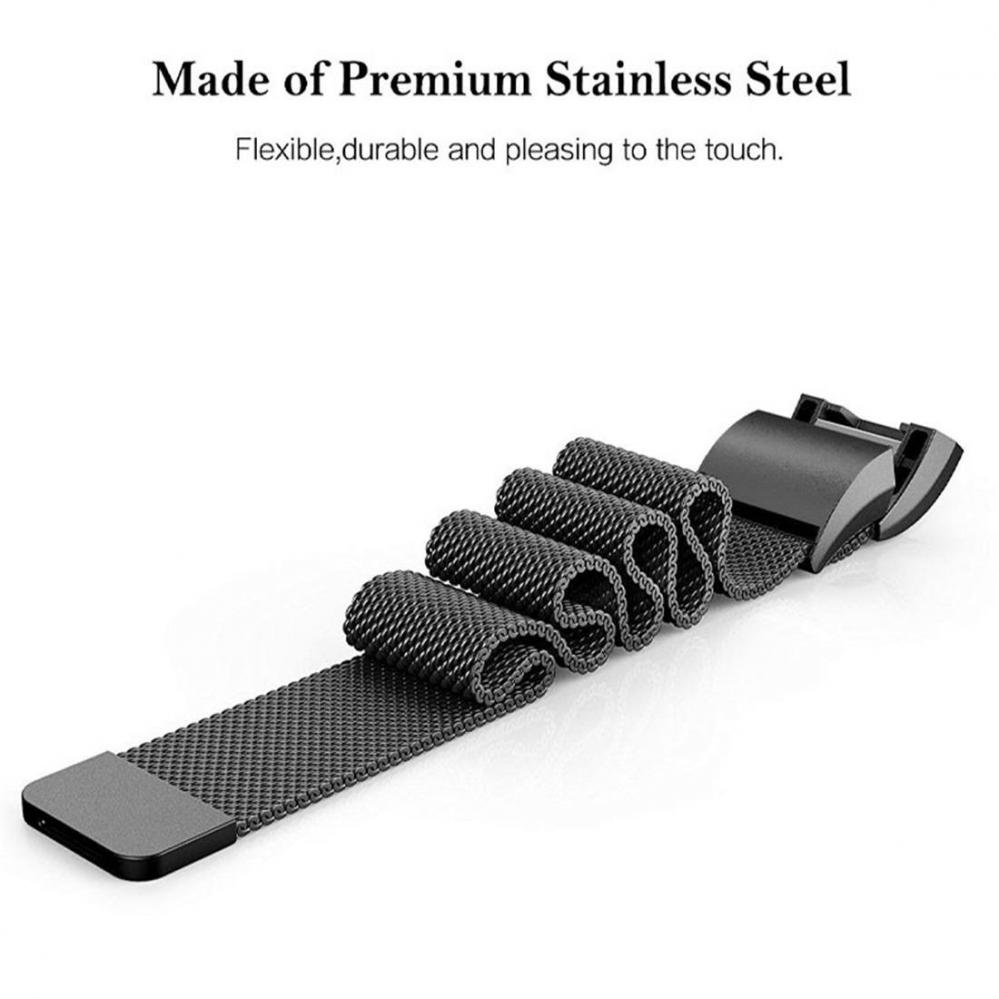 Armband Roseguld för Fitbit Charge 2 kedja 140-230mm magnetisk