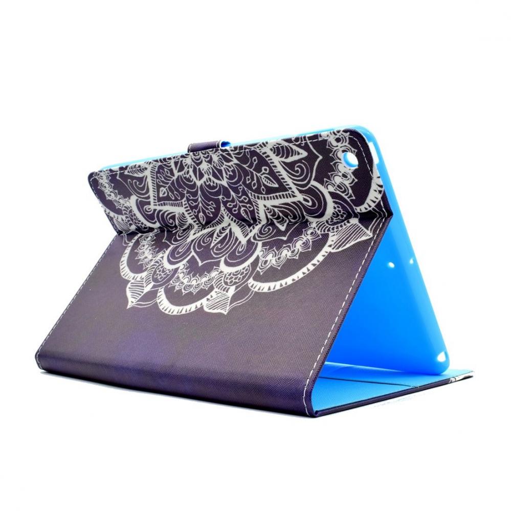  Fodral för iPad 9.7 - Mandalablomma blå