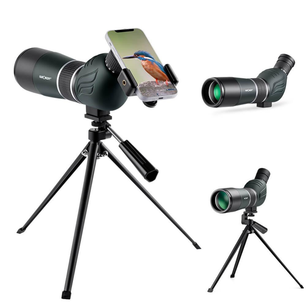  K&F Concept Spottingscope/Telescope 20-60x Linslock saknas