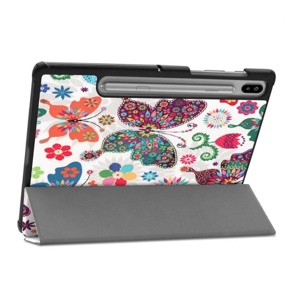 Fodral för Galaxy Tab S6 T860/T865 - Fjärilsmönster