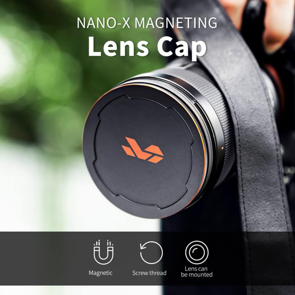 K&F Concept Magnetisk Polarisationsfilter med adapterring & magnetlock