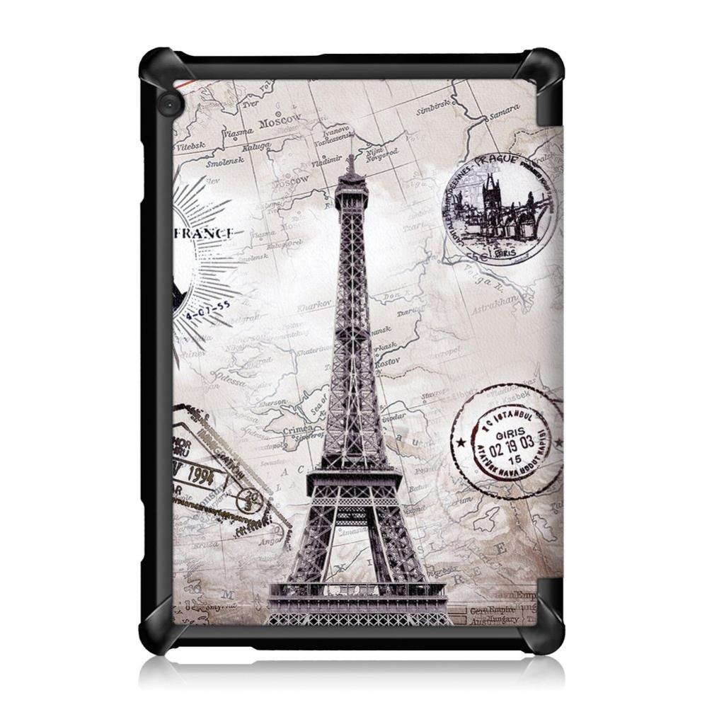  Fodral fr Lenovo Tab M10 - Eiffeltornet