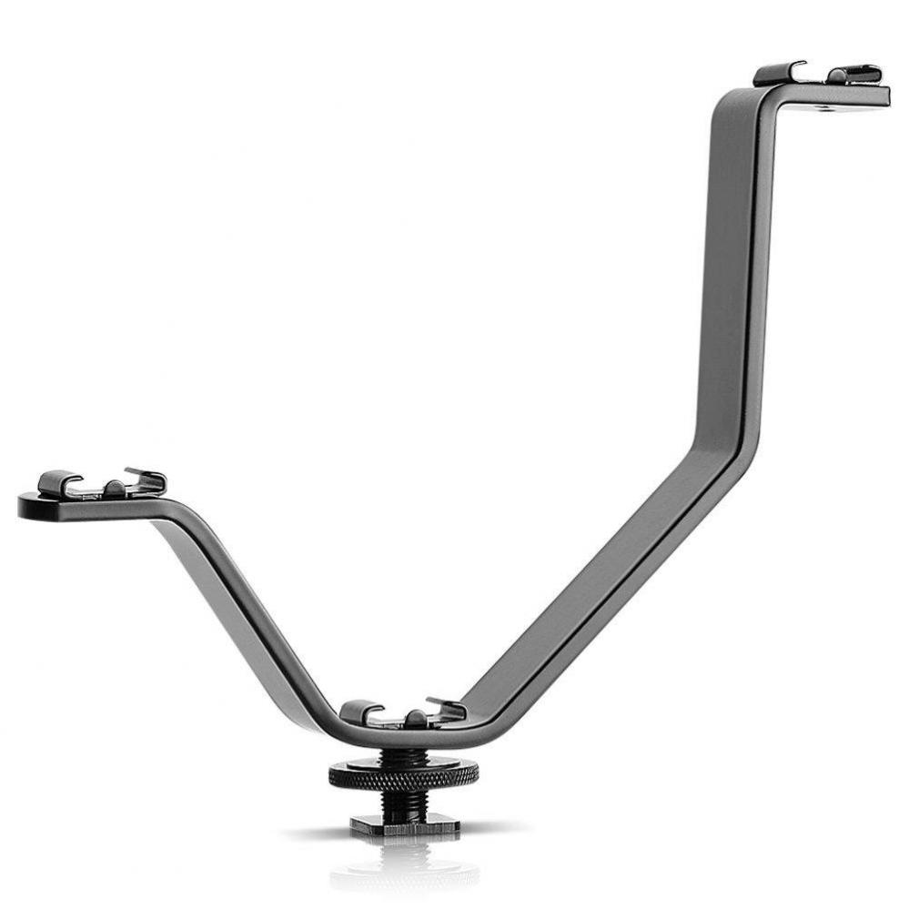  V-Bracket med trippel tillbehrssko 17cm