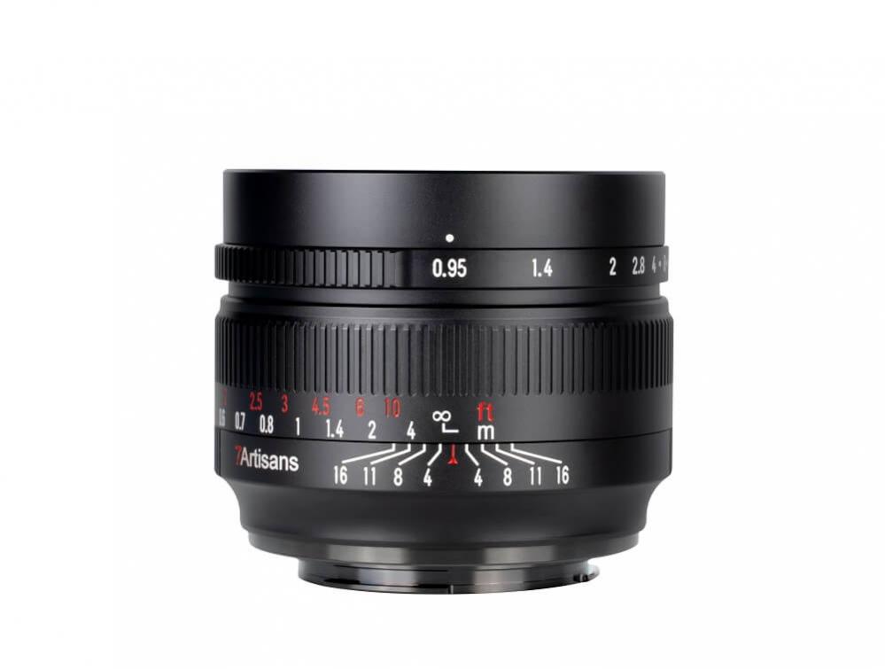 7artisans 50mm f/0.95 Objektiv APS-C för Fujifilm X