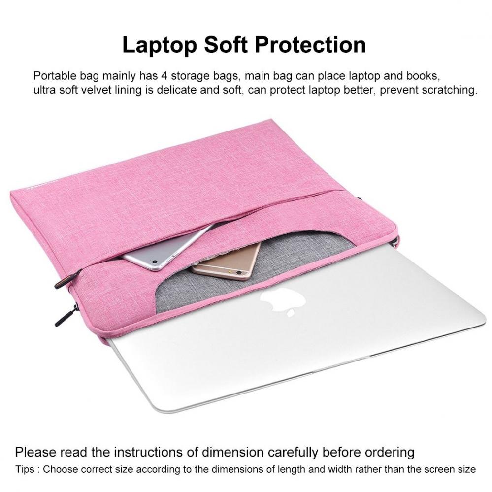Laptopväska 13.3-tum med dragkedja - Haweel