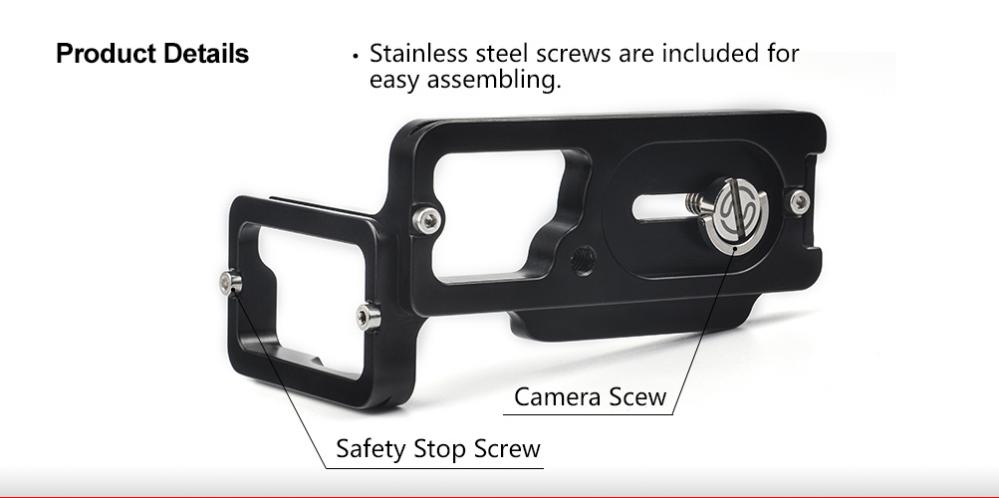 Sunwayfoto L-Bracket för Canon EOS 6D Mark II