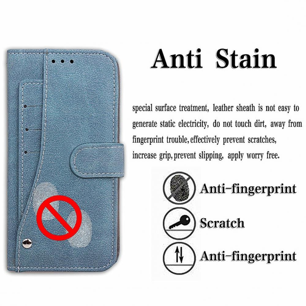Plånboksfodral för iPhone X/XS - Med kortplatser och sedelfack