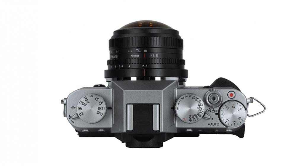  7Artisans 4mm f/2.8 Fisheye-objektiv APS-C fr Fujifilm X