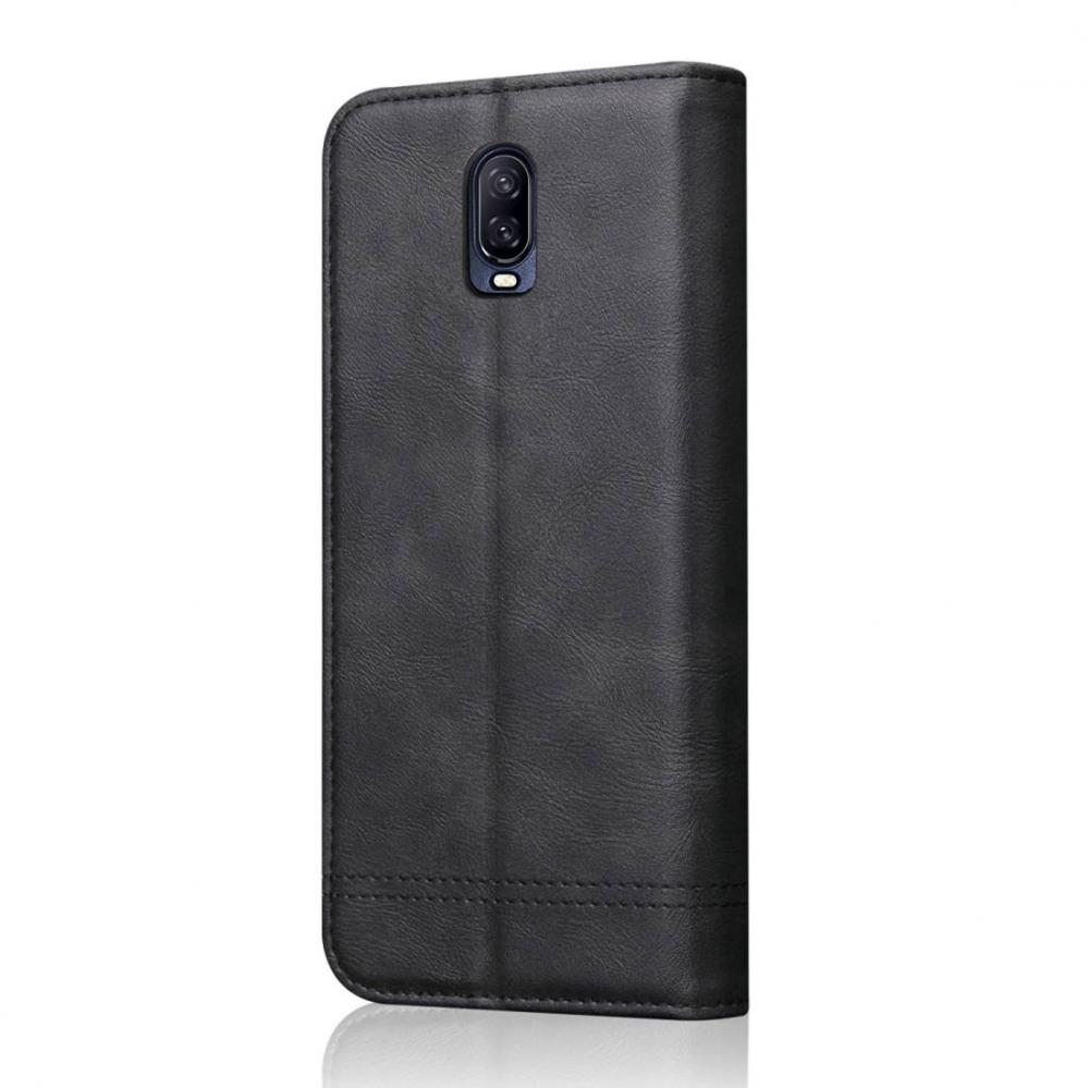 Plånboksfodral för OnePlus 6T - Svart mönster