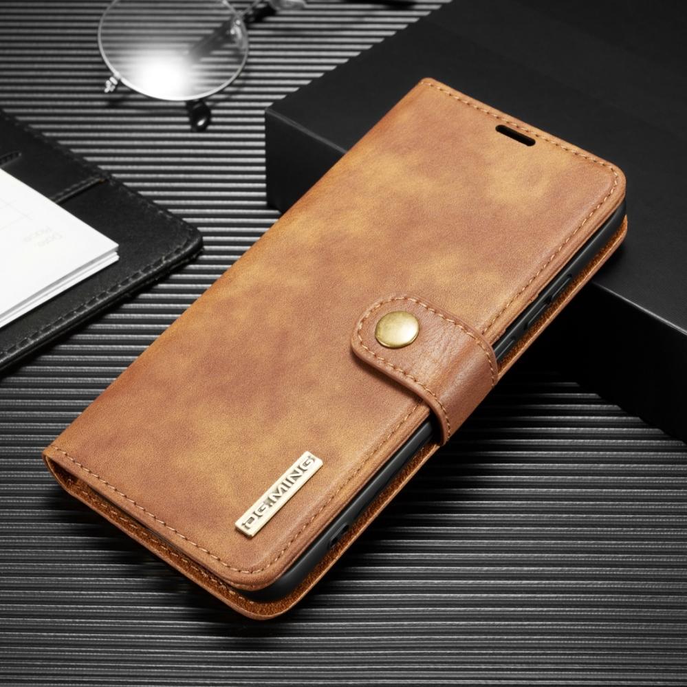 Plånboksfodral med magnetskal för Huawei P40 Pro Brun - DG.MING