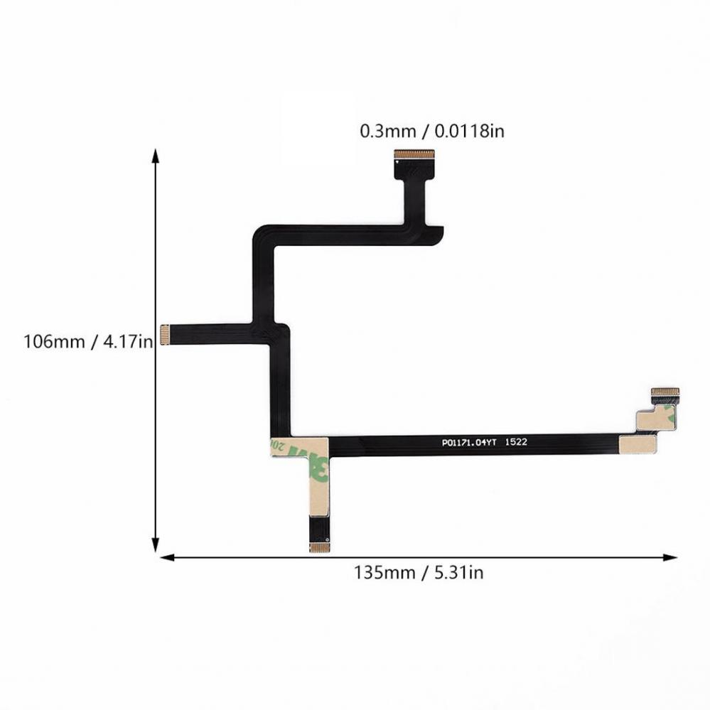 Ersättningskabel Flatkabel & Roll Arm Kit för DJI Phantom 3 Standard