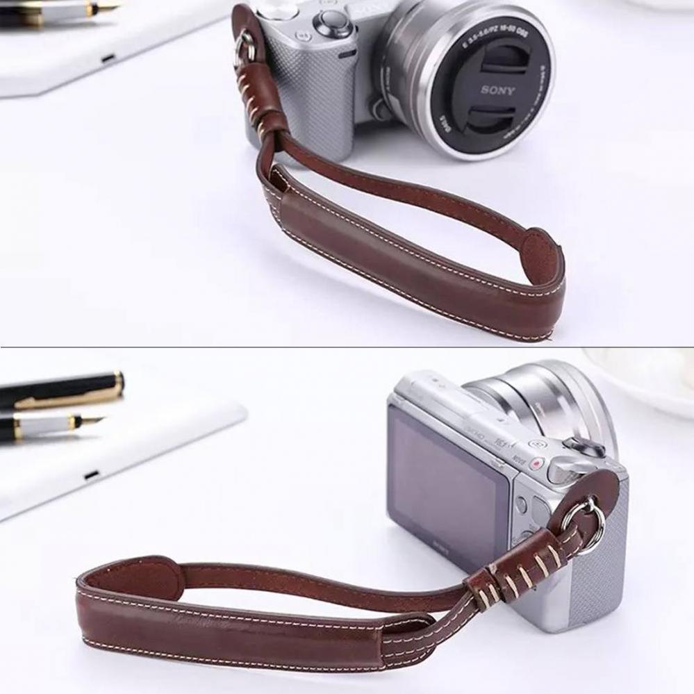 Handledsrem för SLR / DSLR-kameror (Kaffefärgad)