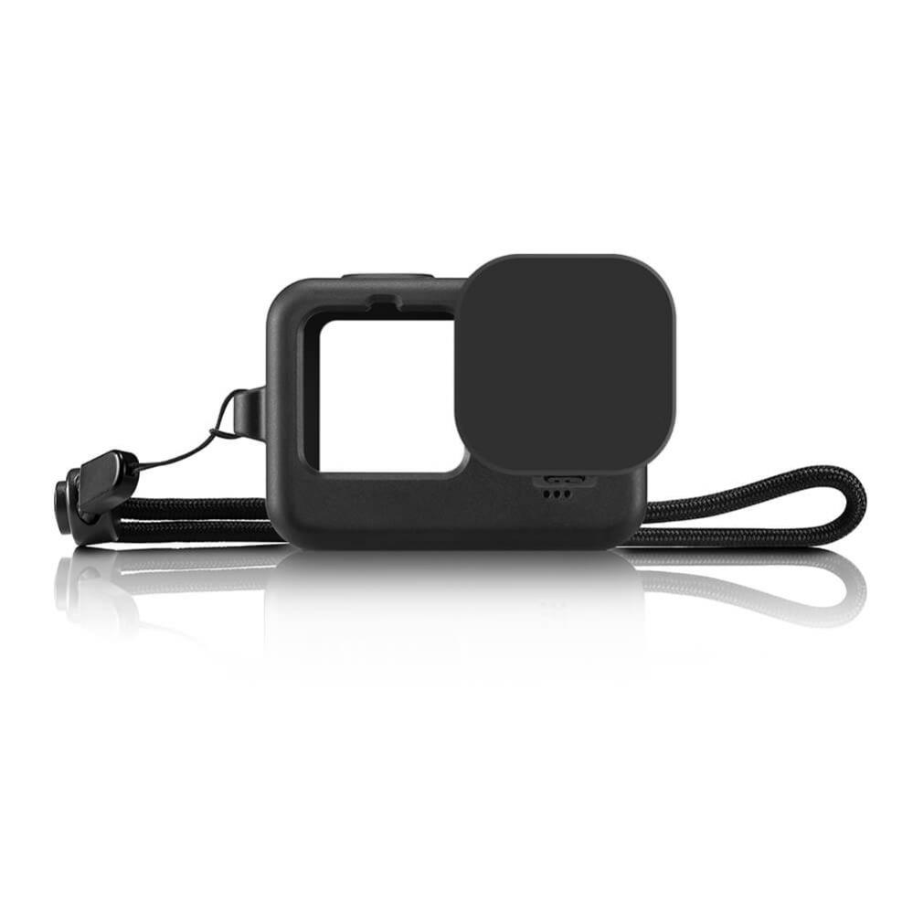 Puluz Silikonskydd med objektivlock för GoPro Hero9/ Hero10 Black