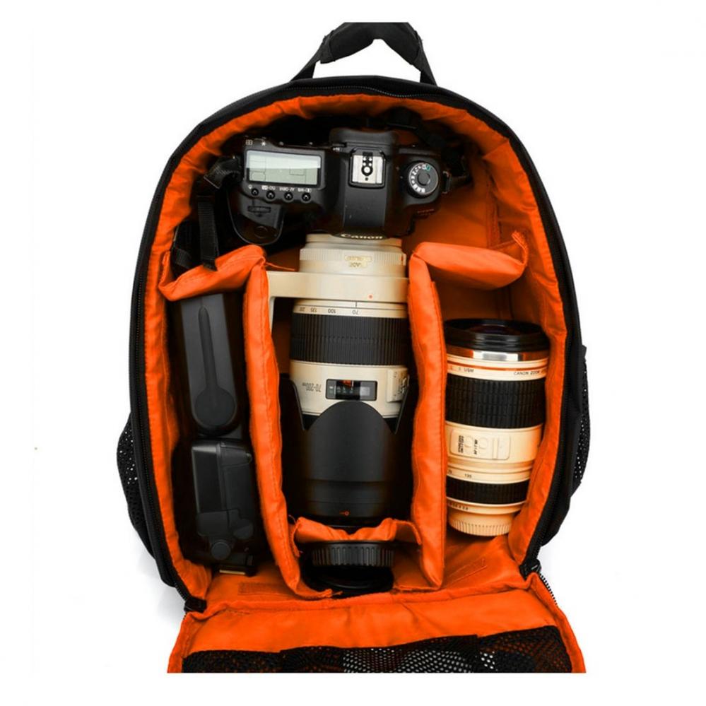 Indepman Kameraryggsäck för 1st DSLR + 2-3st objektiv + 1st Blixt