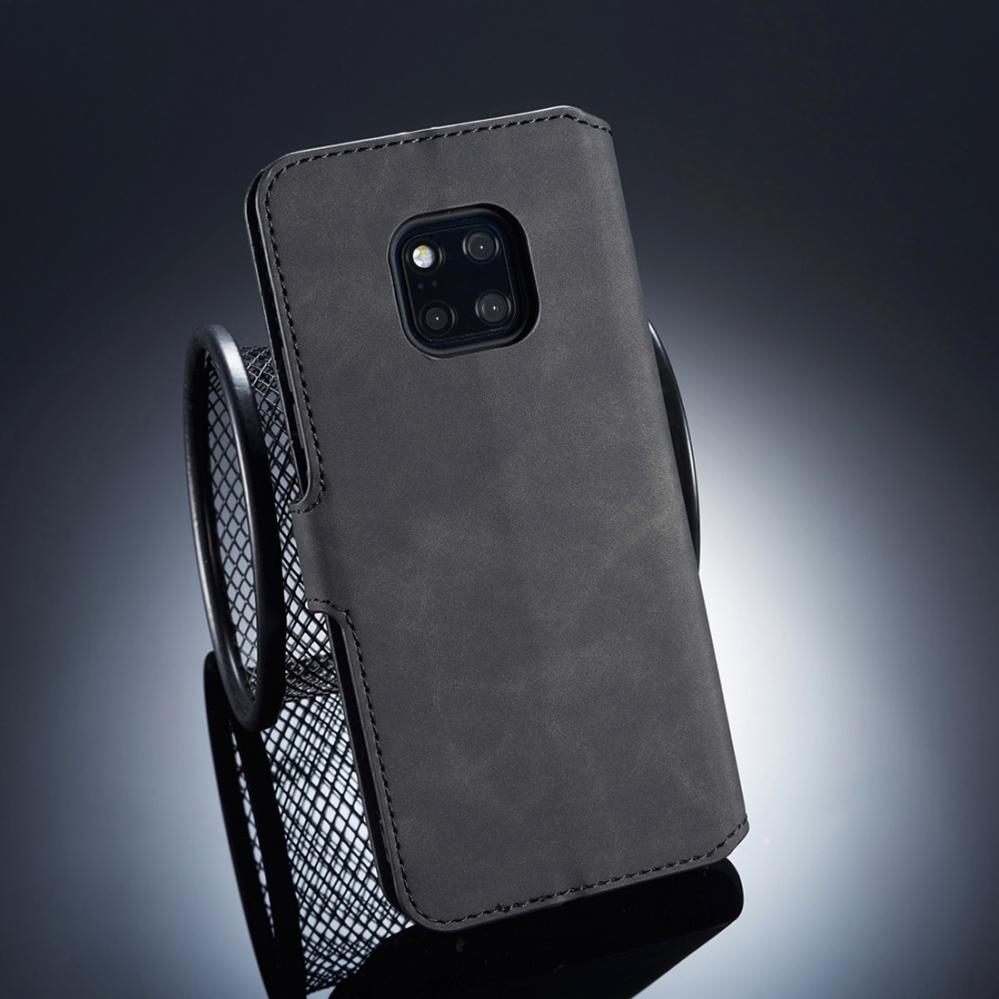  DG.MING Plnboksfodral fr Huawei Mate 20 Pro med stilren design Svart