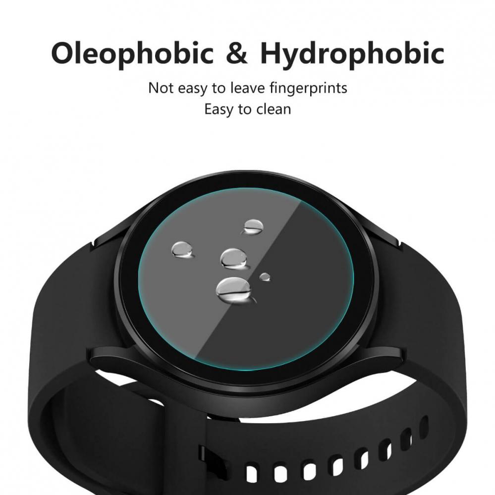 Displayskydd 2st för Galaxy Watch 4 Classic 46mm av härdat glas