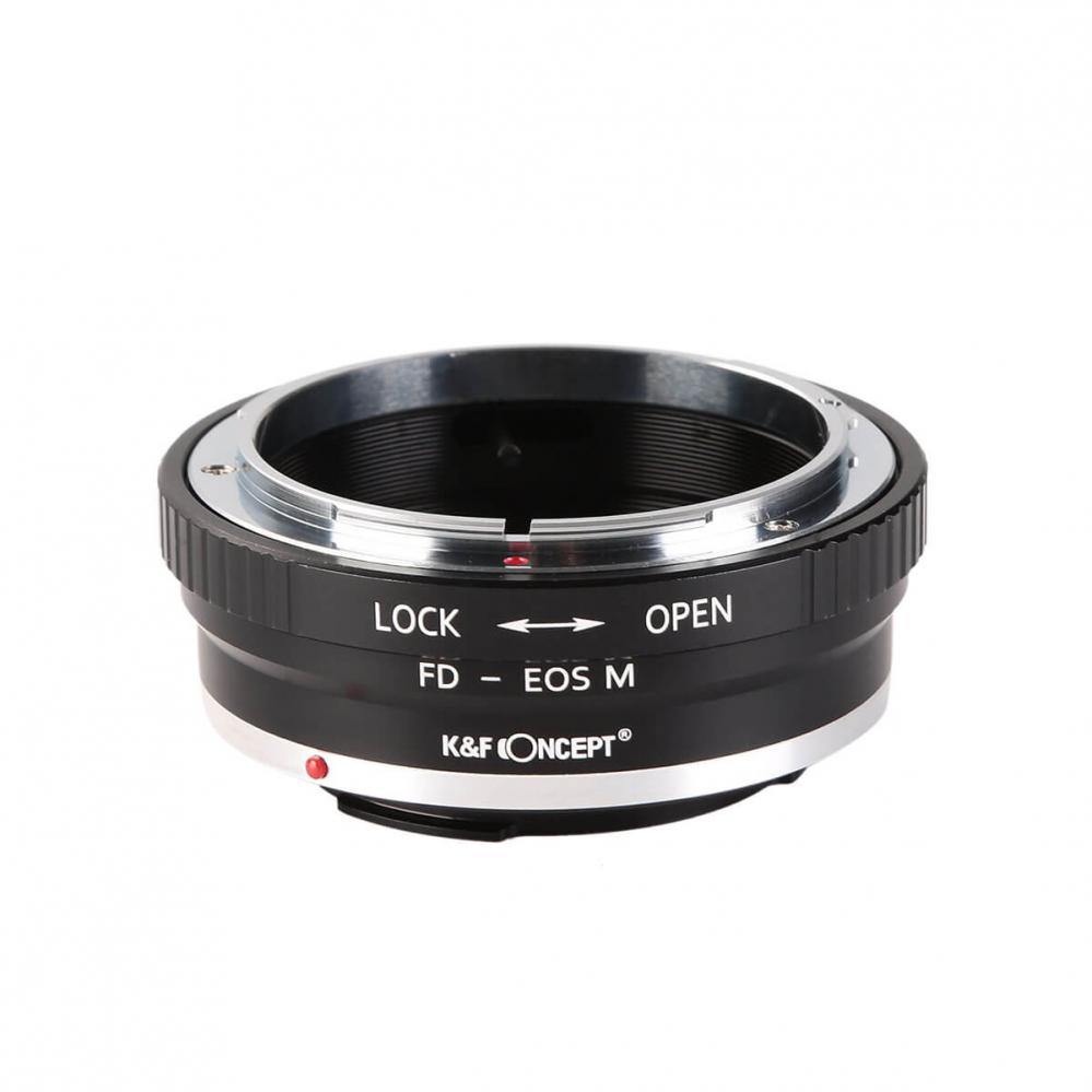 K&F Objektivadapter till Canon FD objektiv för Canon EOS M kamerahus