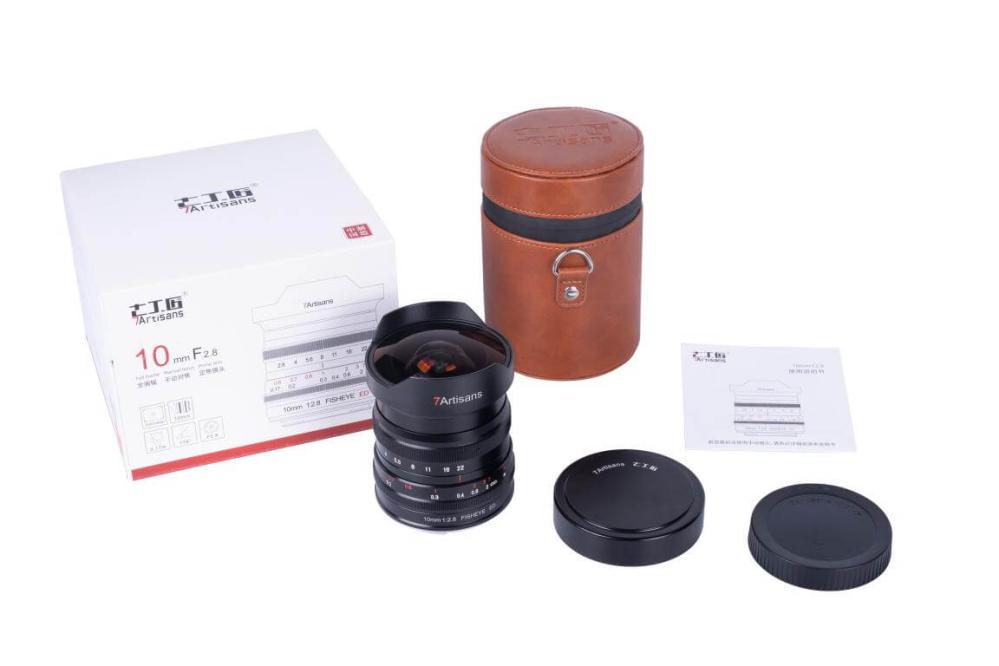 7Artisans 10mm f/2.8 II Fullformat Fisheye-objektiv för Nikon Z från Kamda – snabb leverans och trygg e-handel
