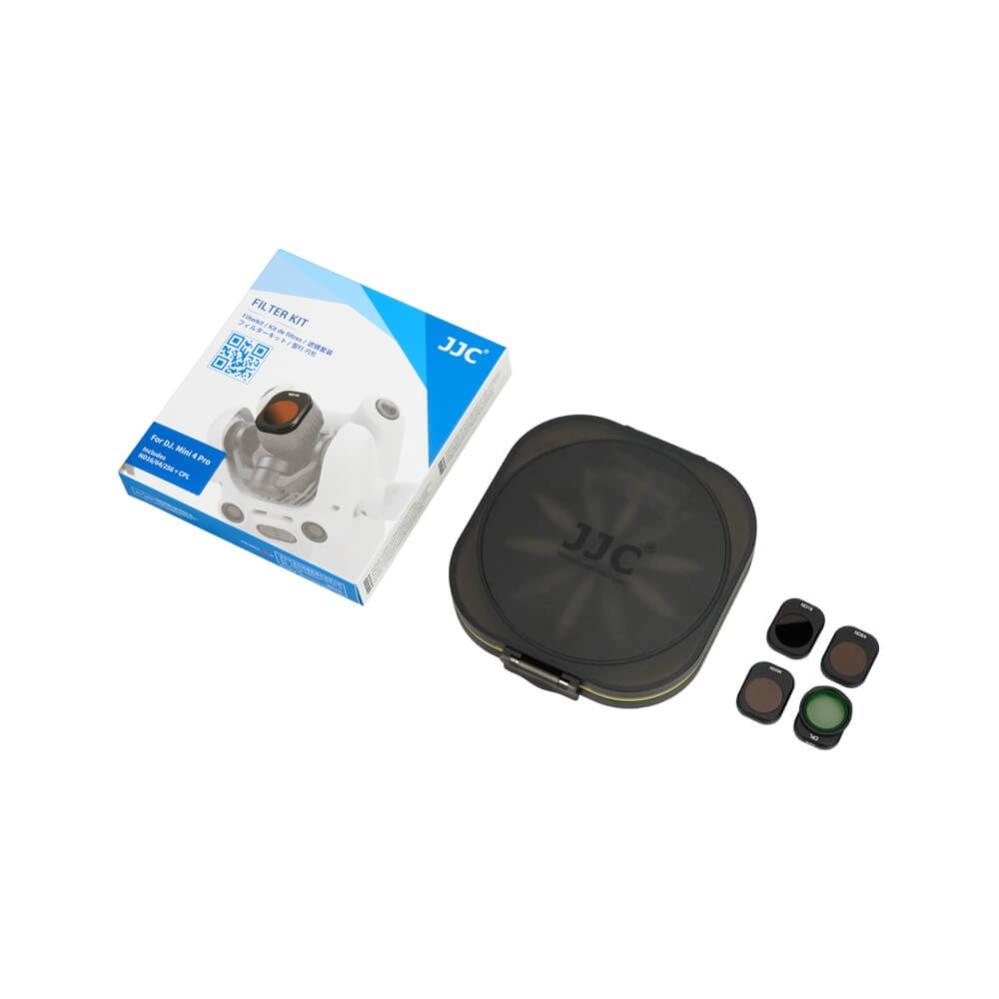  JJC Filterpaket ND64 ND256 CPL för DJI Mini 4 Pro från Kamda – snabb leverans och trygg e-handel