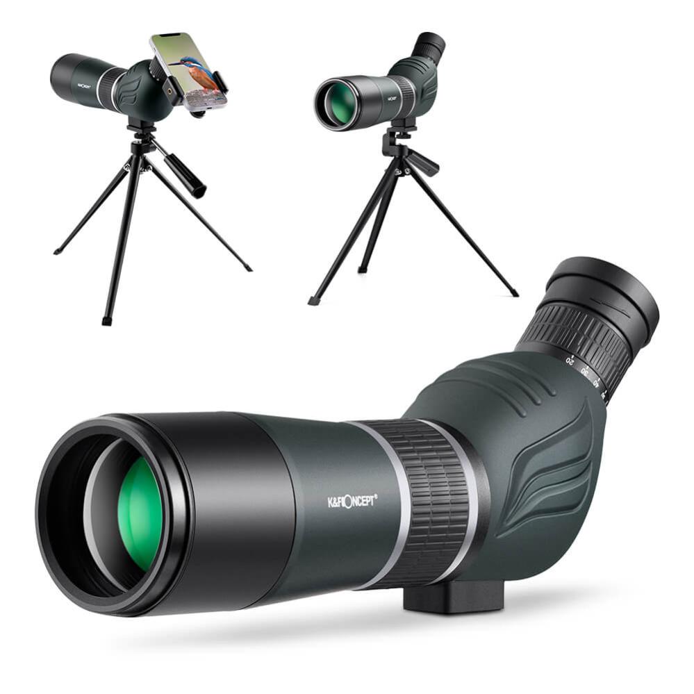 K&F Concept Tubkikare/Spottingscope/Telescope 20-60x med stativ