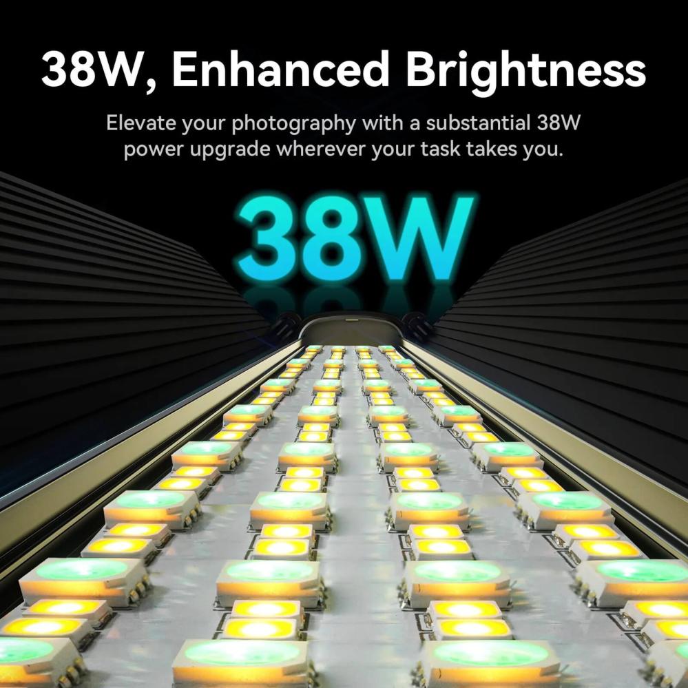  Ulanzi VL360 RGB LED Ljusstav – Handhållen belysning - Trasig display från Kamda – snabb leverans och trygg e-handel