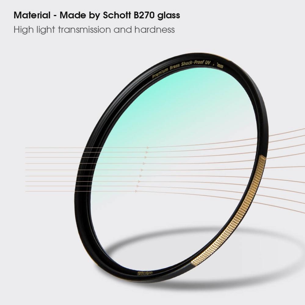 Haida Premium Brass Shock-Proof UV Filter