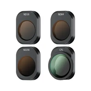  JJC Filterpaket ND64 ND256 CPL för DJI Mini 4 Pro från Kamda – snabb leverans och trygg e-handel