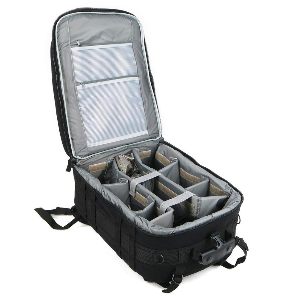 Fancier Delta II serien - kameraryggsäck 38 Liter (Svart)
