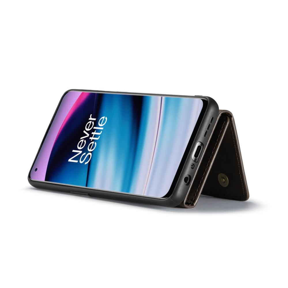 DG.MING 2 i 1 Vikbar plånbok & magnetiskt skal för OnePlus Nord N20 5G