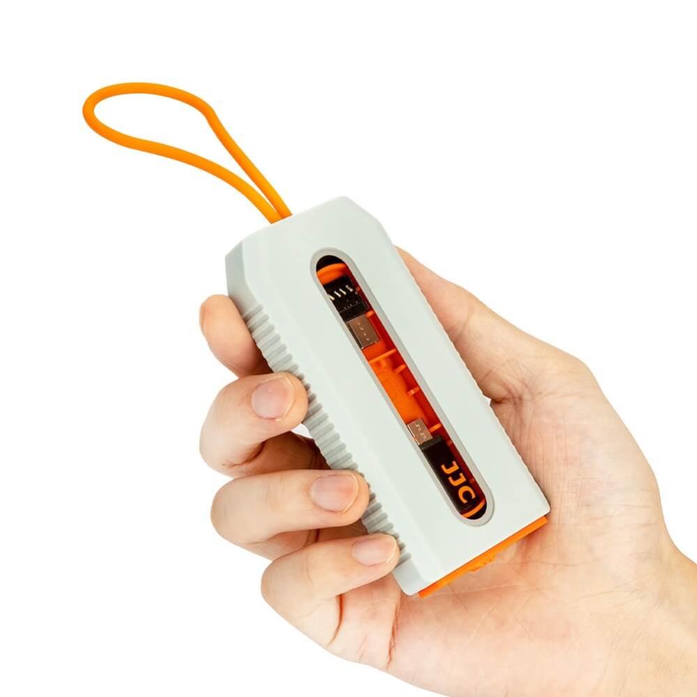 JJC Datakabeluppsättning med adaptrar
