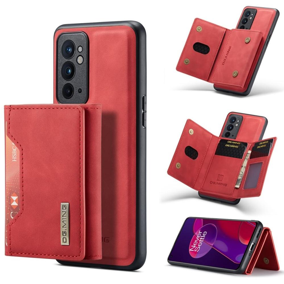 DG.MING 2 i 1 Vikbar plånbok & magnetiskt skal för OnePlus 9RT 5G