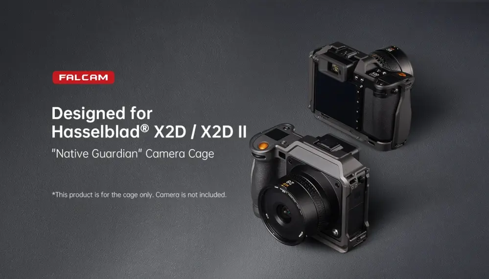  Falcam kamerabur för Hasselblad X2D / X2D II med Arca-Swiss L-platta från Kamda – snabb leverans och trygg e-handel
