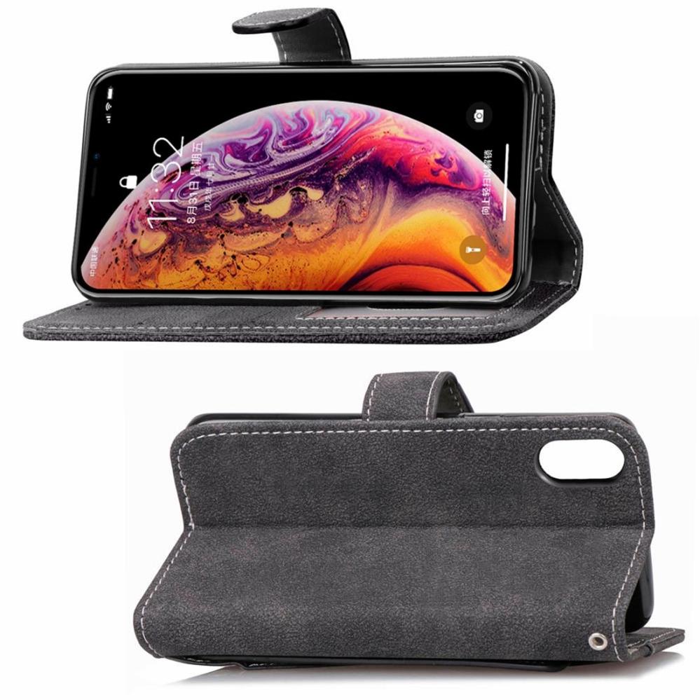  Plånboksfodral för iPhone X/XS - Med kortplatser och sedelfack