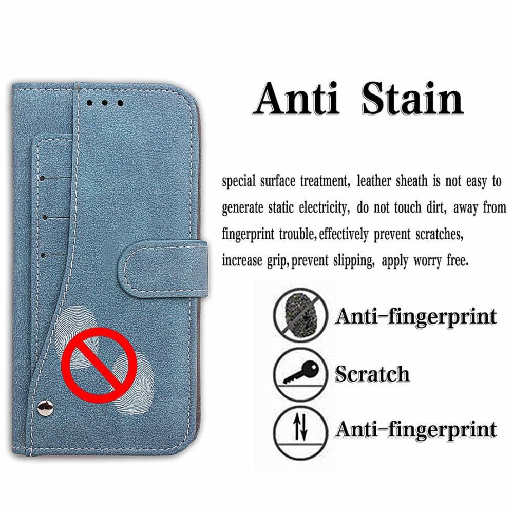 Plånboksfodral rosa för iPhone X/XS - Med kortplatser och sedelfack