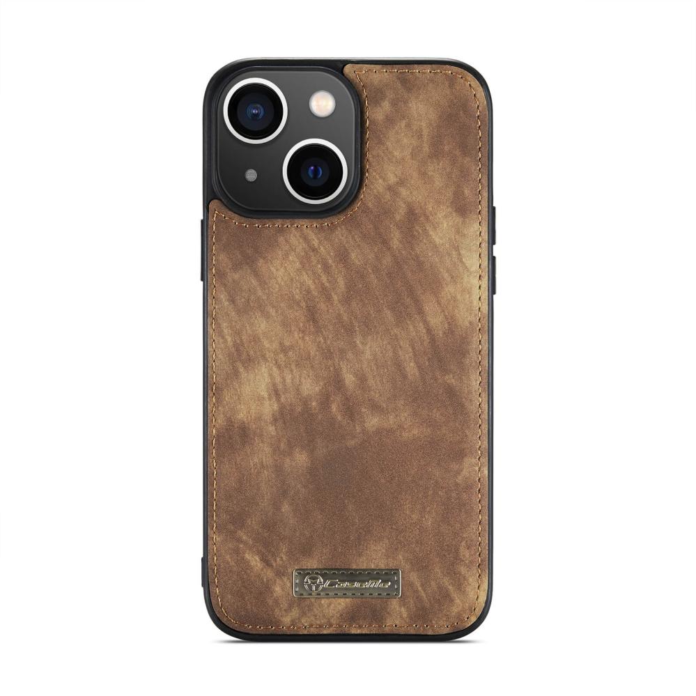 CaseMe Plånboksfodral med magnetskal för iPhone 13 Brun