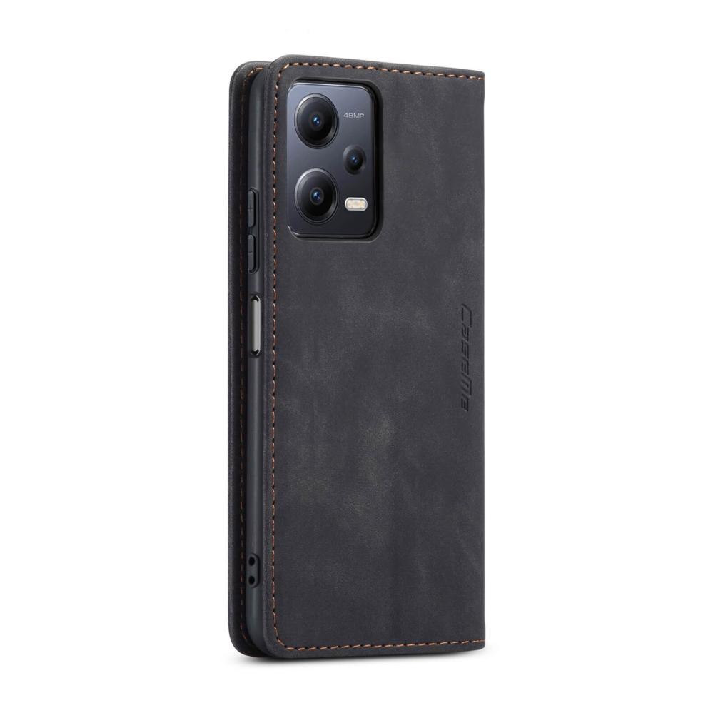 CaseMe Plånboksfodral med kortplats för Xiaomi Redmi Note 12 5G