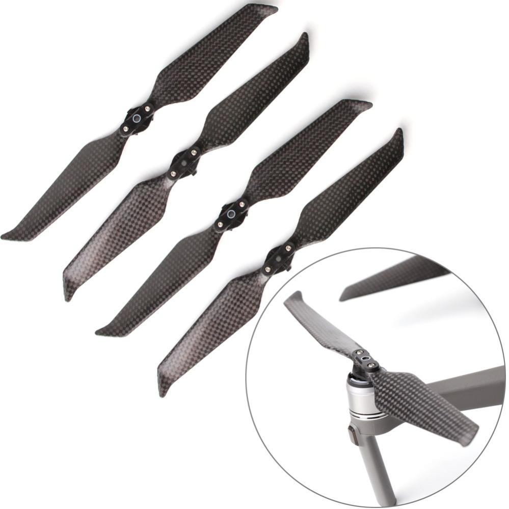 2 par Kolfiber propeller motsvarar 8743F Low Noise för DJI Mavic 2 Pro / Zoom