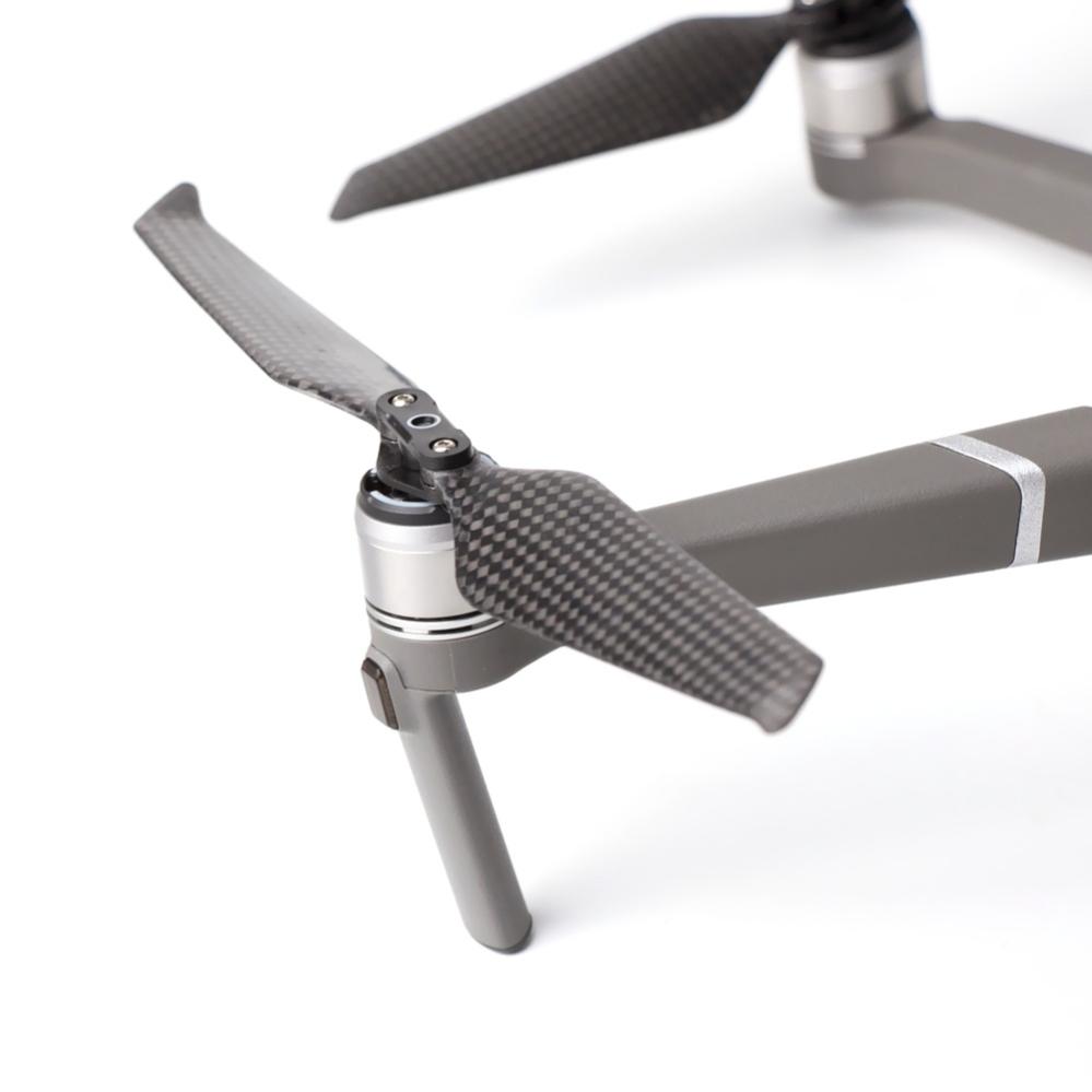 2 par Kolfiber propeller motsvarar 8743F Low Noise för DJI Mavic 2 Pro / Zoom