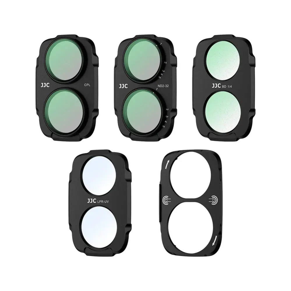  JJC F-M4PK4 filterkit för DJI Osmo Pocket 4P (4 filter) från Kamda – snabb leverans och trygg e-handel
