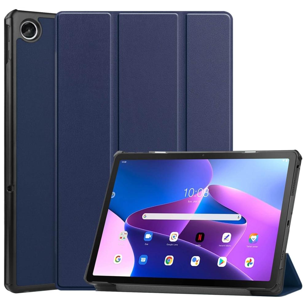 Fodral Blå för Lenovo Tab M10 Plus 3 Gen