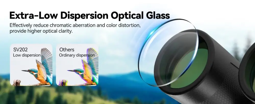 Svbony SV202 8x42 ED Kikare – avancerad optik med hög ljustransmission från Kamda – snabb leverans och trygg e-handel