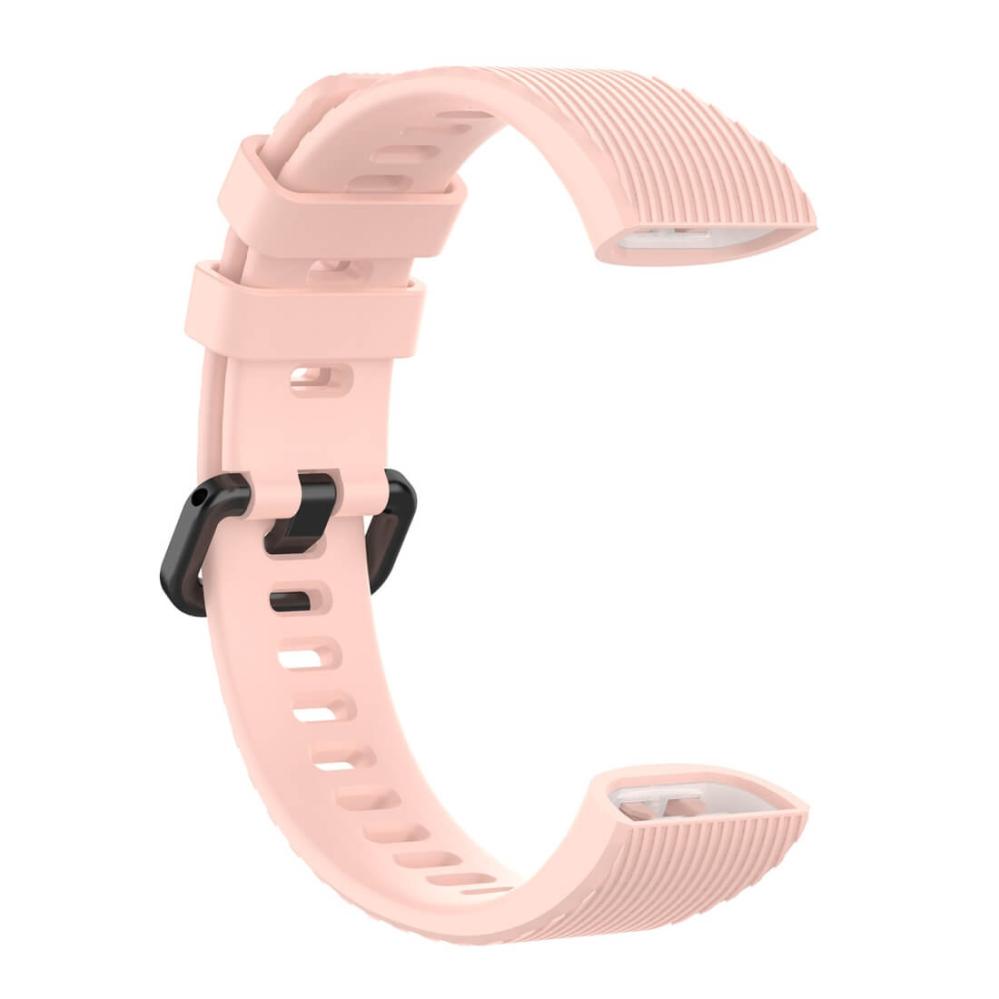 Armband för Huawei Band 3 Pro/ 4 Pro Rosa silikon