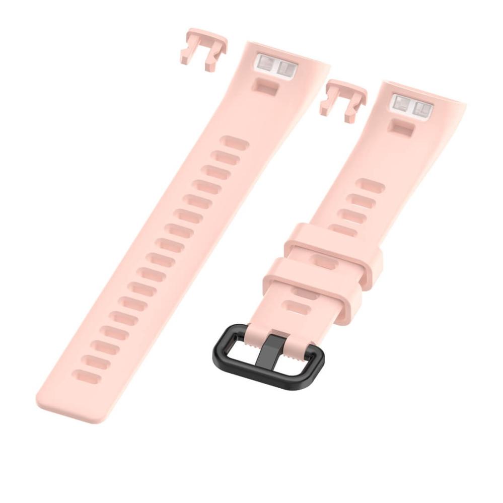 Armband för Huawei Band 3 Pro/ 4 Pro Rosa silikon