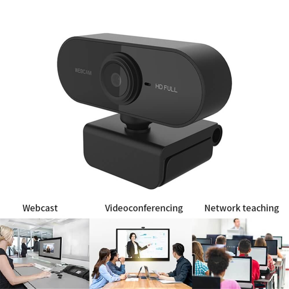 Webbkamera HD-upplösning med mikrofon för videomöten