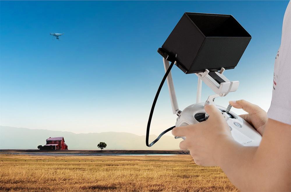 PGYTECH Solskyddshuv (162mmx82mm) för Smartphone & för DJI fjärrkontroll
